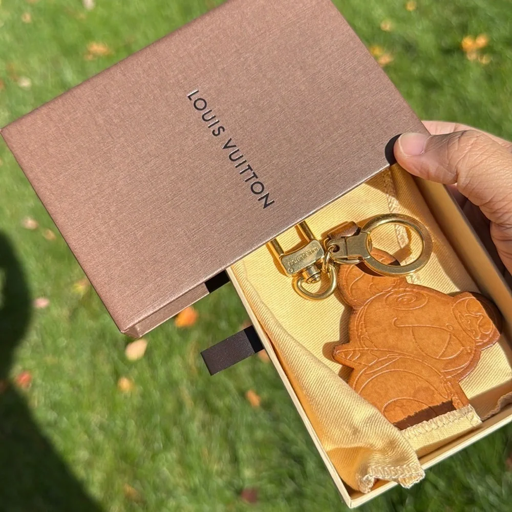 Louis vuitton 2004 Porte Cles Panda keychain